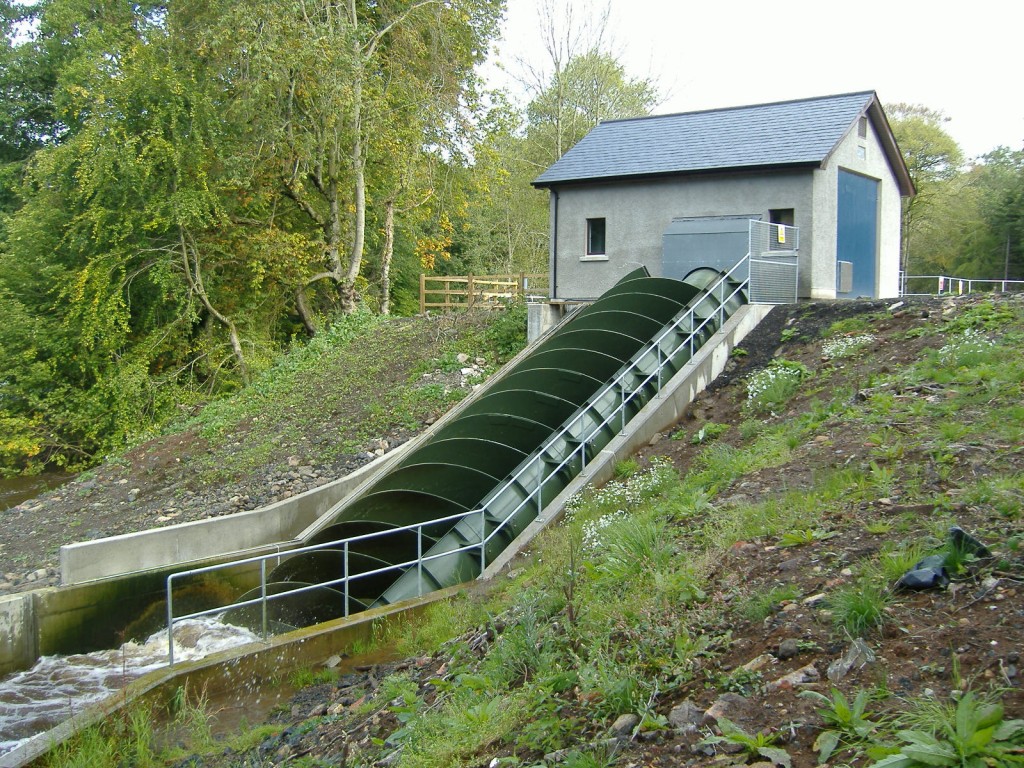 1st to be installed in Northern Ireland and largest single screw to be ever manufactured – Shanes Castle Hydropower