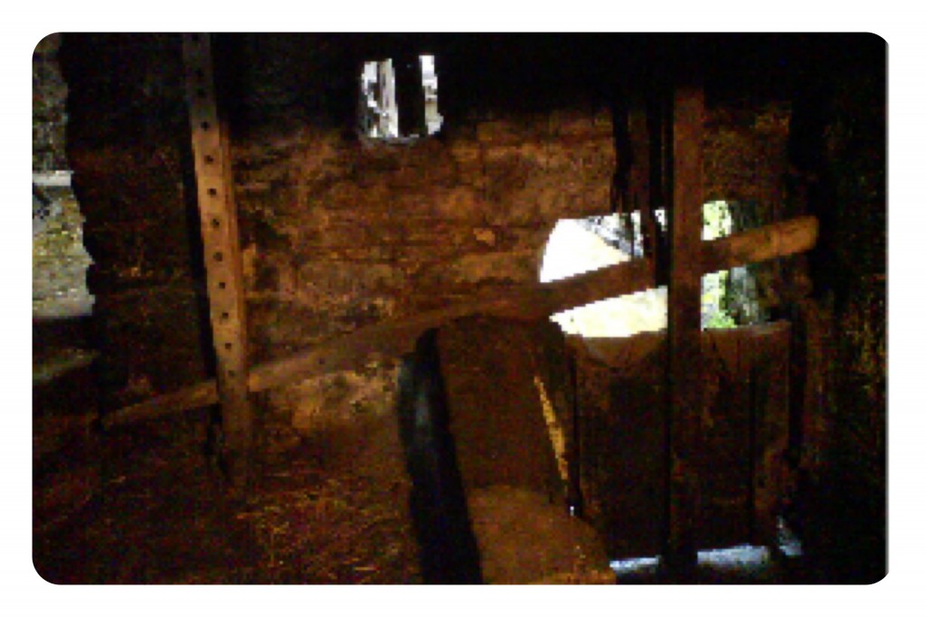 Site of the original waterwheel