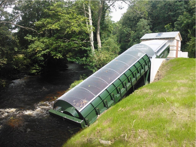 95kW Archimedean Screw Hydro turbine