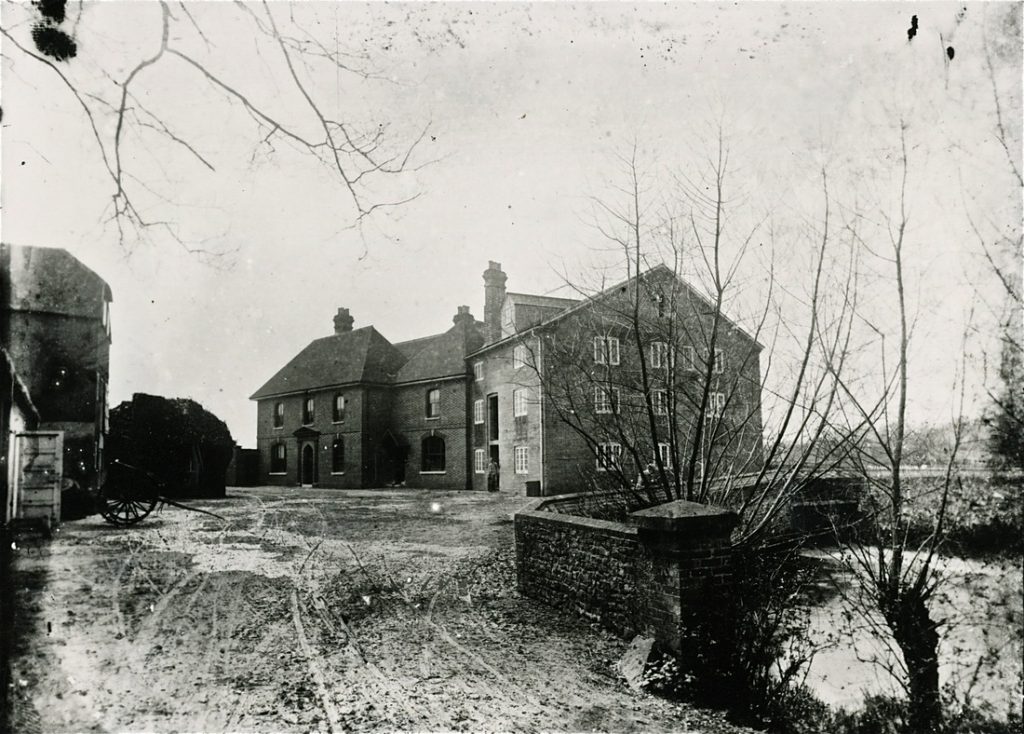 Frensham Mill during the Victorian era  Photo Credit: Frensham Mill